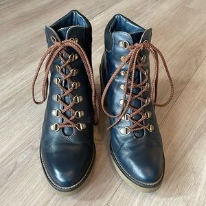 Miista size 40 Aubrey navy boot
